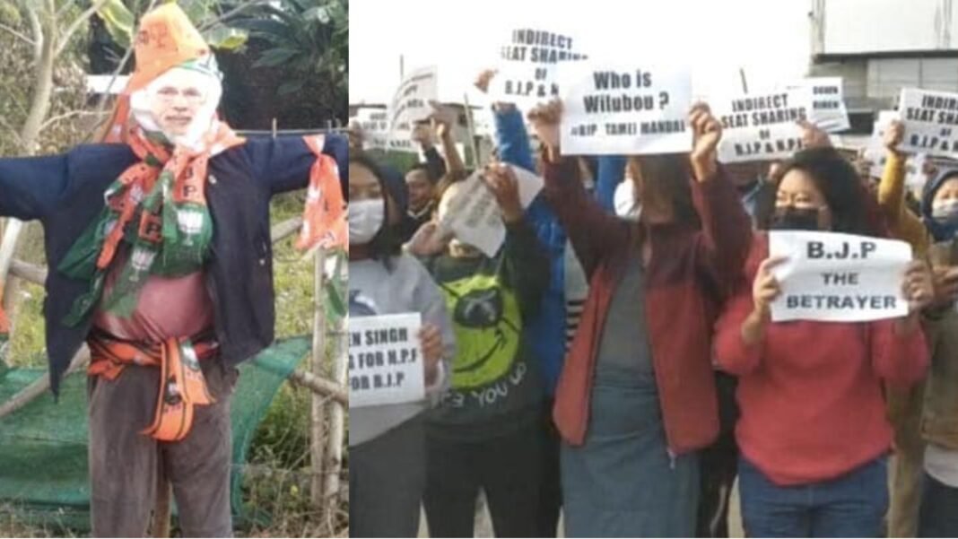 Protests, Resignations In Manipur After BJP Names Election Candidates