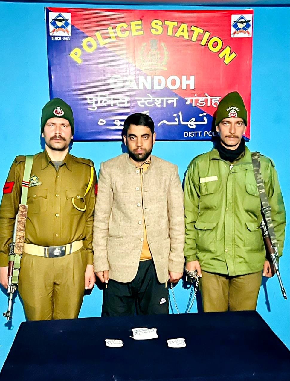 Another Drug Peddler arrested from Doda’s Gandoh, Narcotics substance recovered