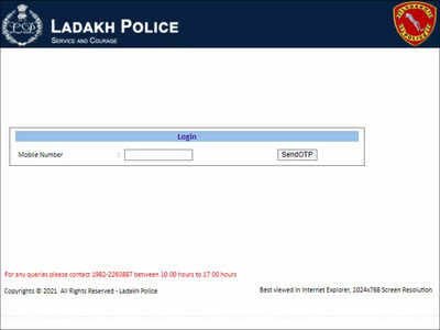 Ladakh Police admit card 2022 for PET and PST released, download here