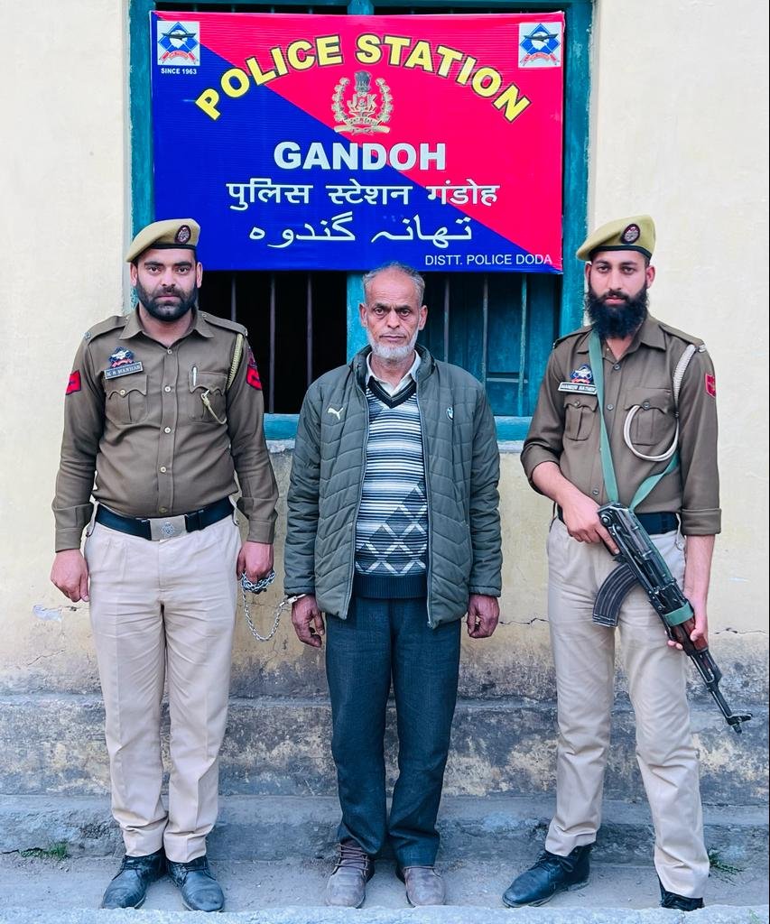 Doda: Thief arrested with Stolen 63 KV PDD transformer within 9 hours: Police