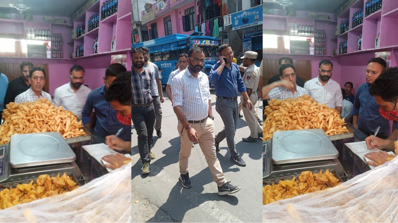 Thathri: Administration performed market inspection after overcharging complaints, fined defaulters