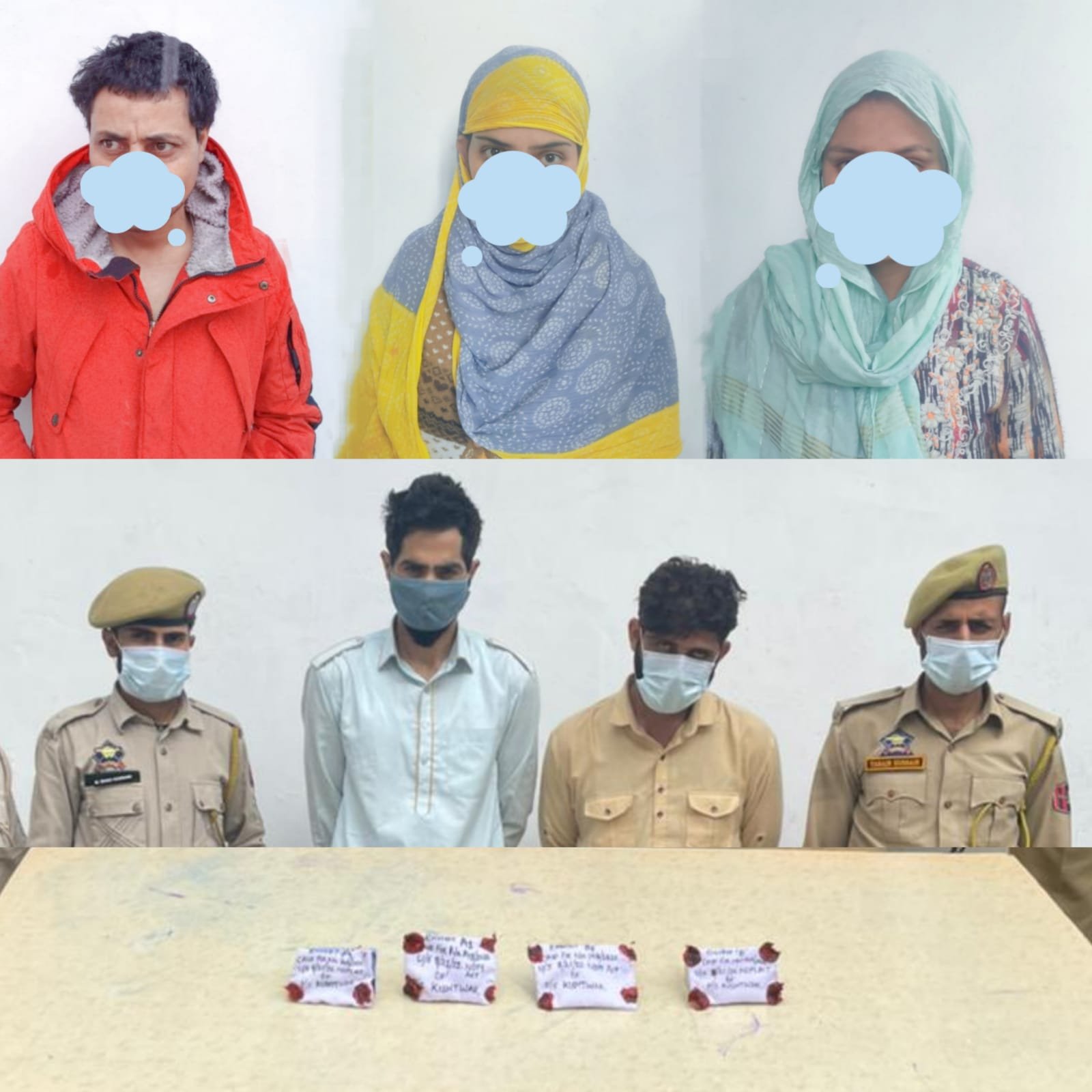 Two Women Including Five Notorious Drug Peddlers Arrested in Kishtwar: Police