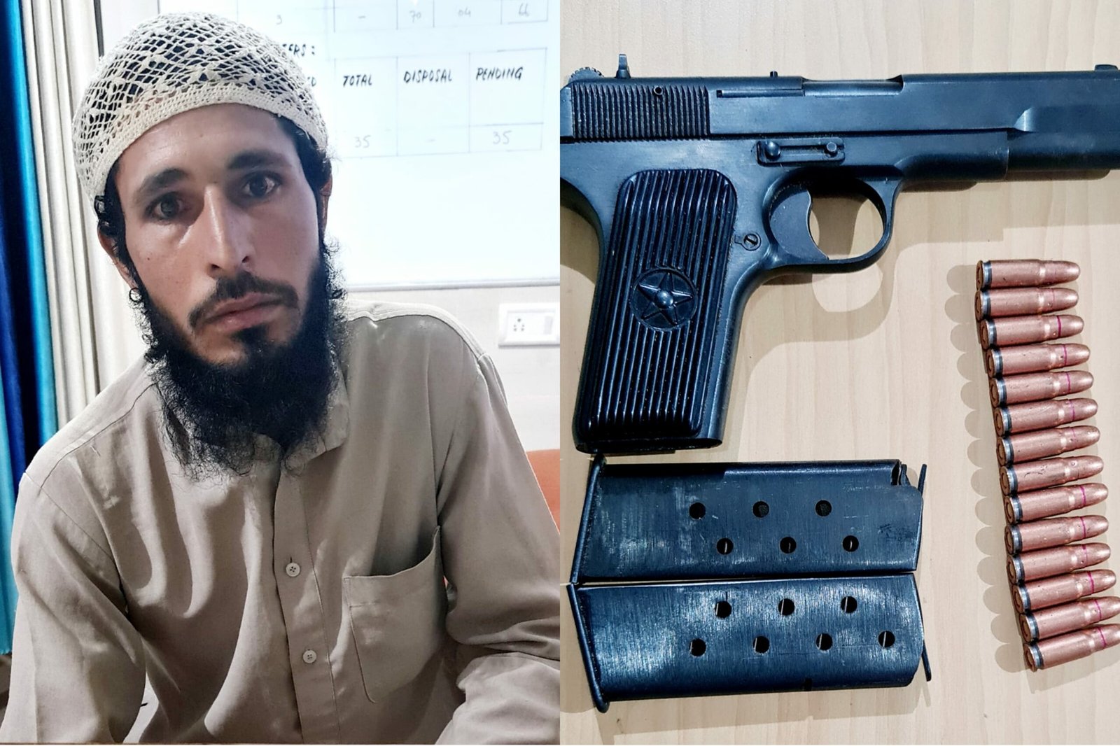 Militant apprehended in Doda, arms and ammunition recovered, says Police