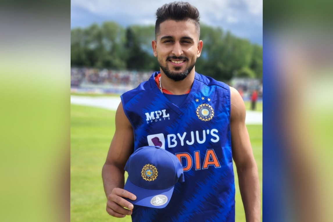Umran Malik Makes International Debut Against Ireland For Team India