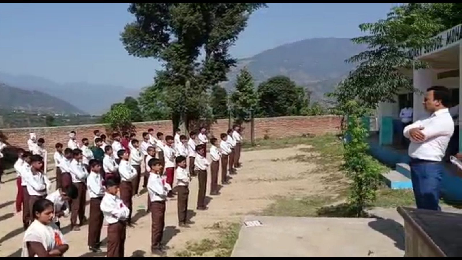 In a first, Morning Assembly prayers in the Sarazi language observed in Doda’s school