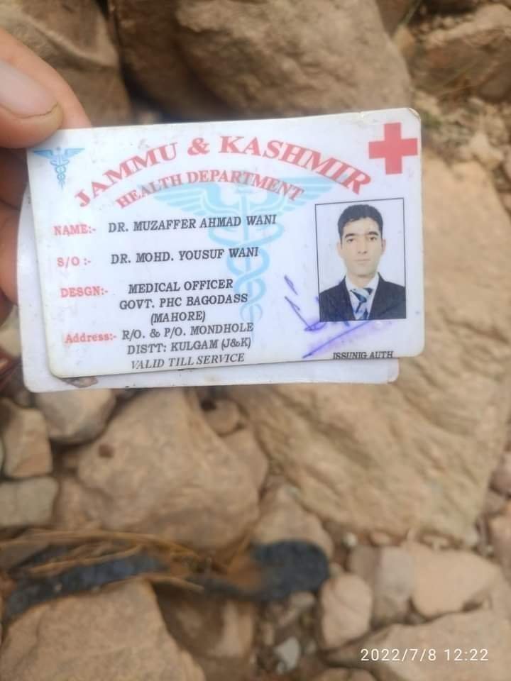 Kulgam doctor dies in Ramban road accident