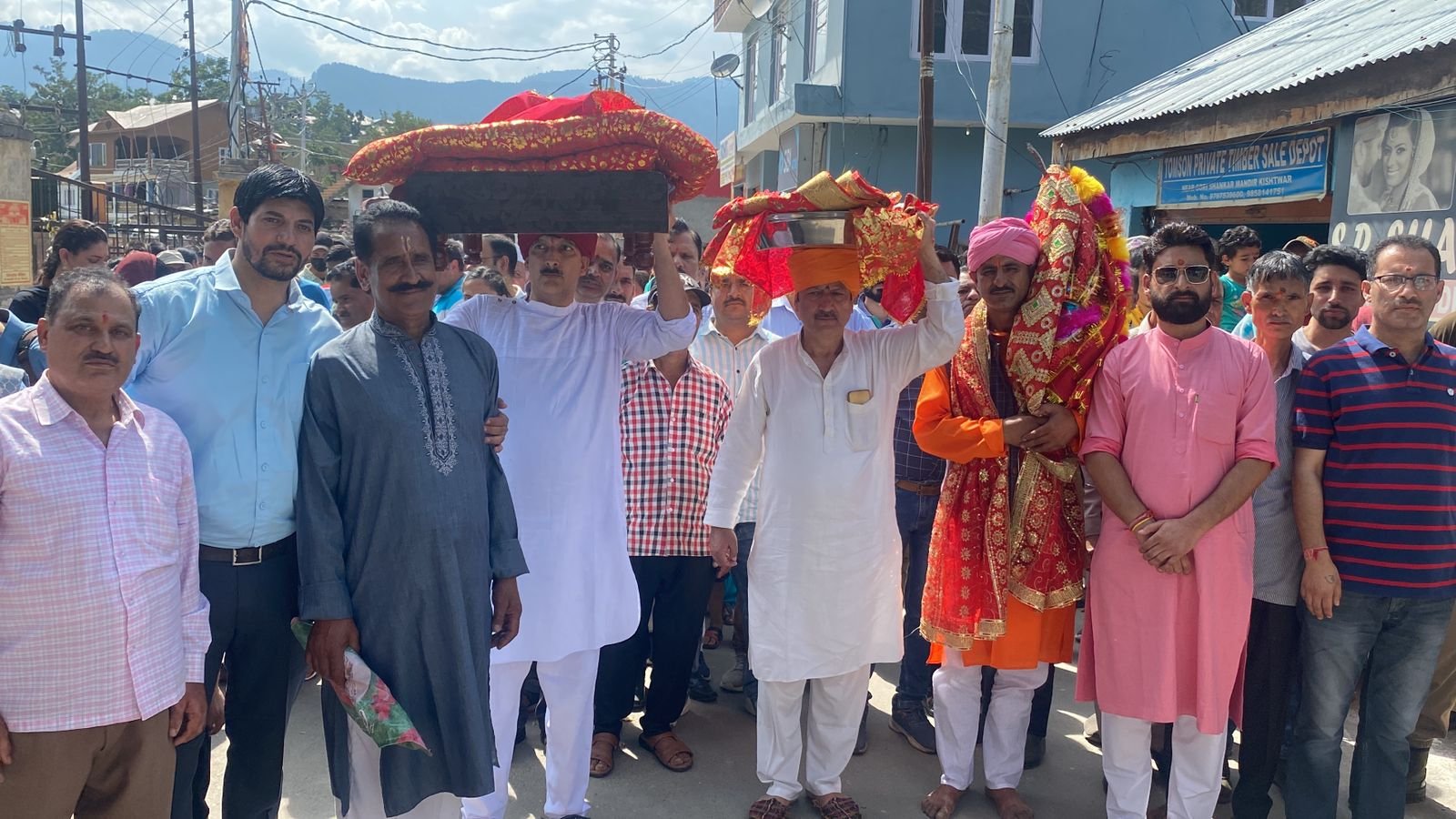 Three-day annual Sarthal Devi Yatra begins at Kishtwar, Impressive Shoba Yatra taken out