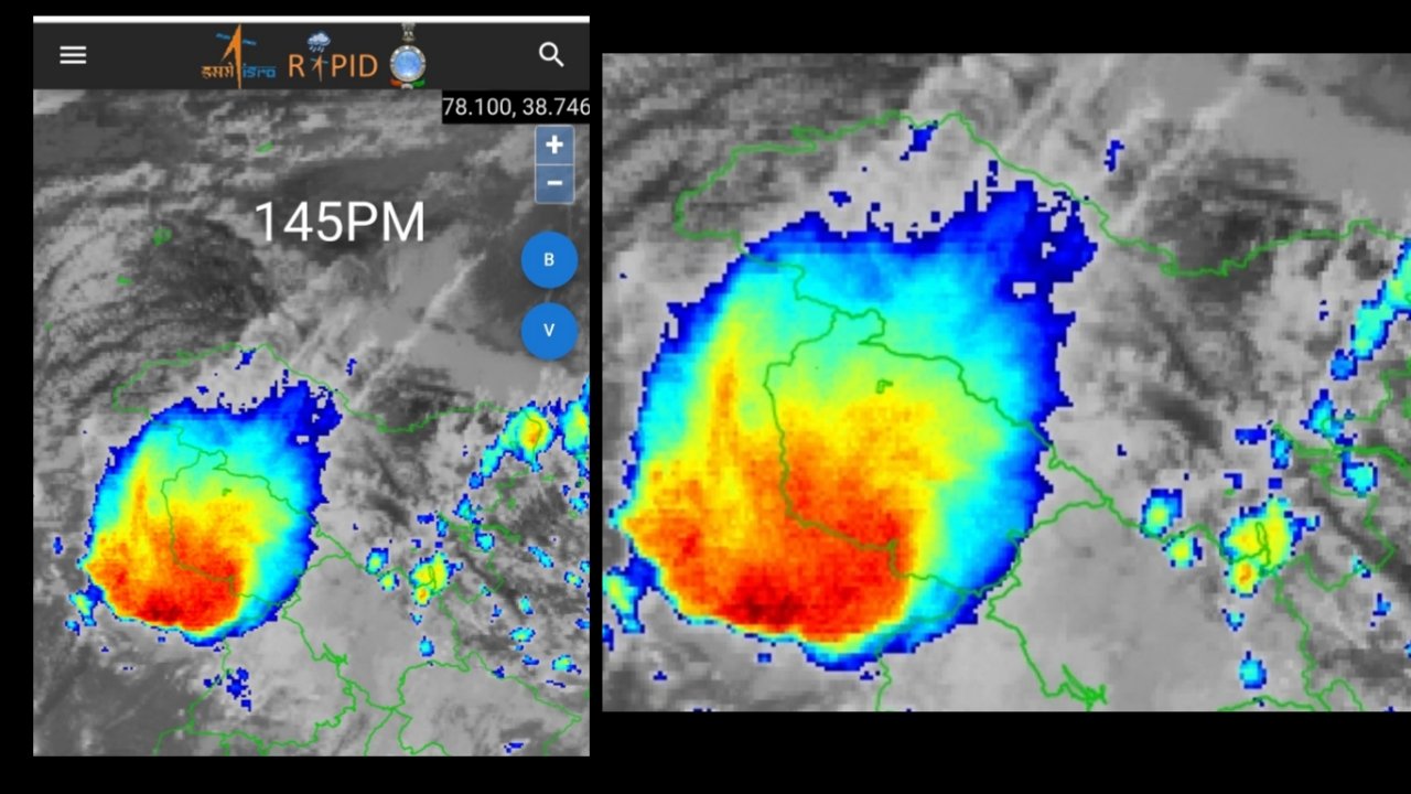 After heavy rain lashed parts of Jammu province, weatherman issued a 24-hour warning