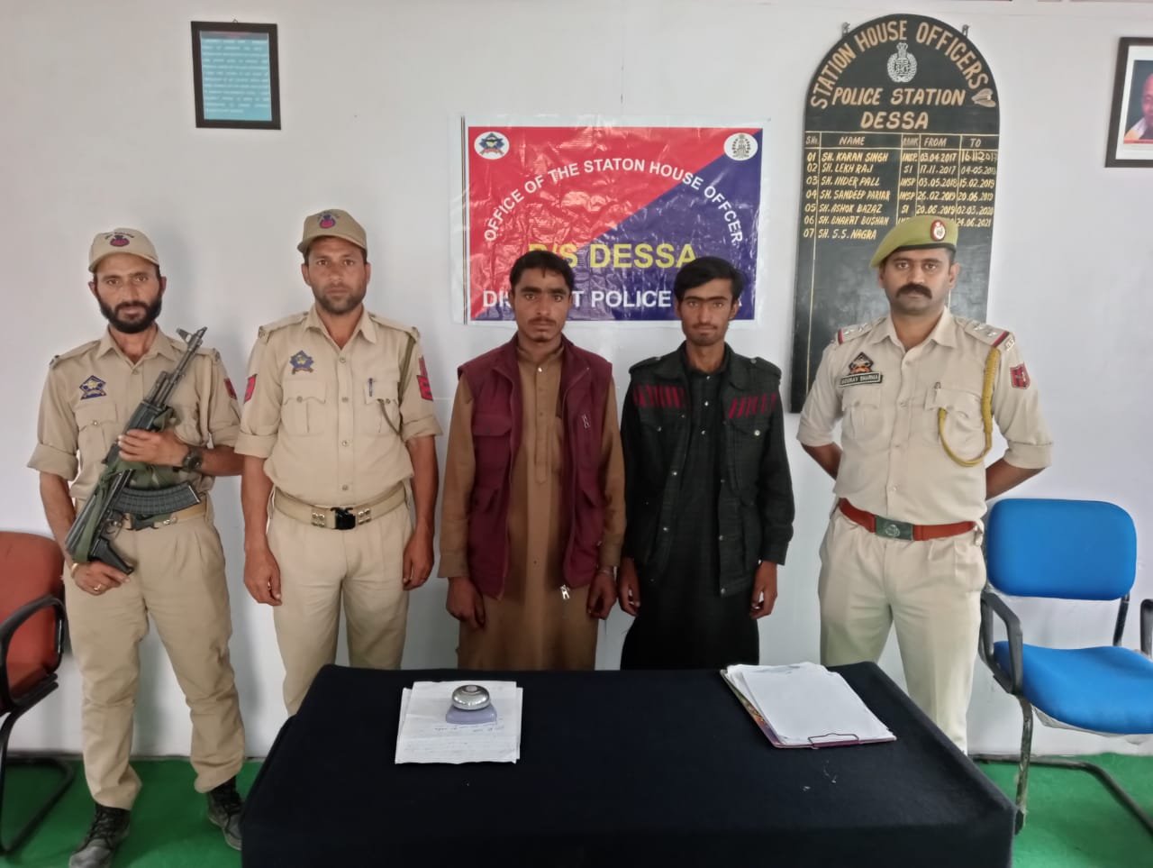 Two Notorious Bovine Smugglers Arrested in Doda; 15 Bovine Animals Rescued Two Notorious Bovine Smugglers Arrested in Doda; 15 Bovine Animals Rescued
