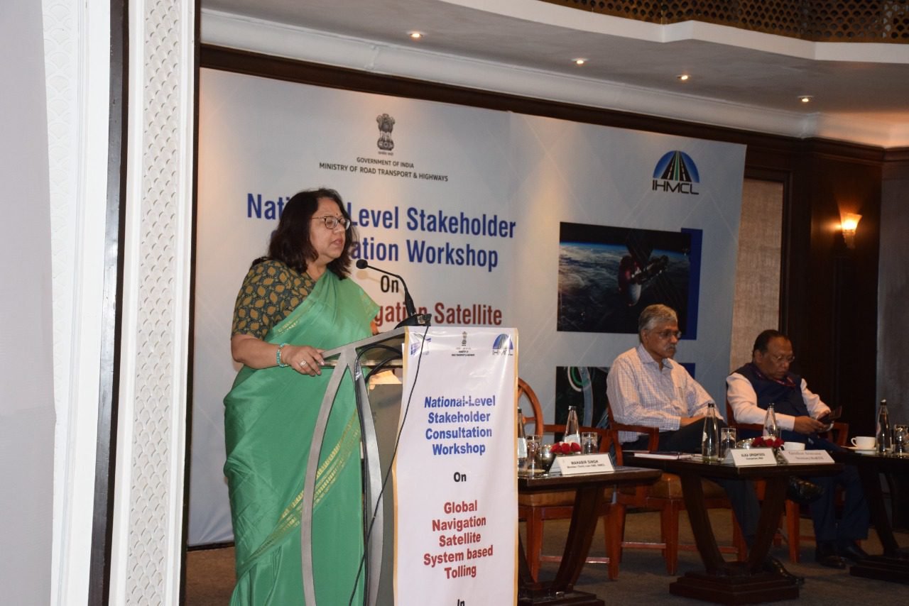 NHAI Organised Workshop on Global Navigation Satellite System Based Tolling