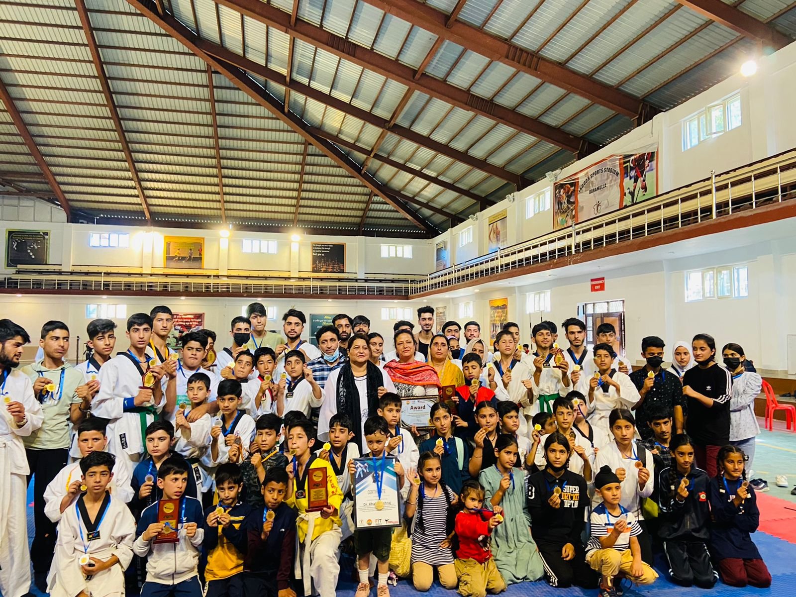 3rd Taekwondo Championship concludes in Baramulla