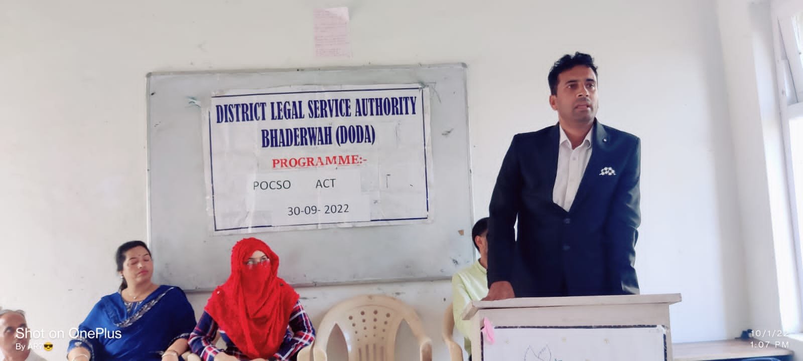 DLSA holds an awareness camp on the “POCSO Act 2012” in Bhaderwah