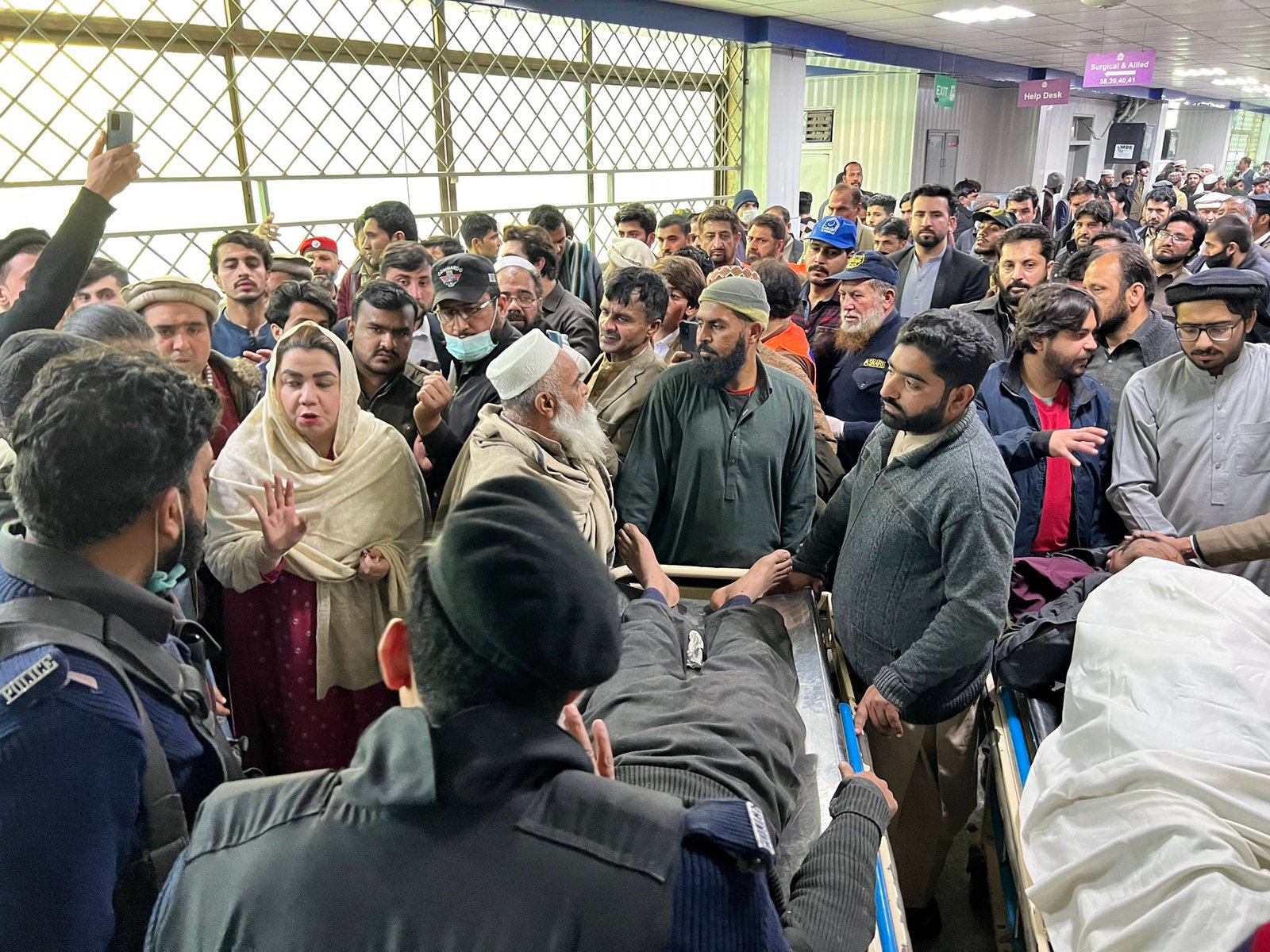 Peshawar mosque blast by Pakistani Taliban in Pakistan’s high-security zone leaves 47 dead, more than 150 injured