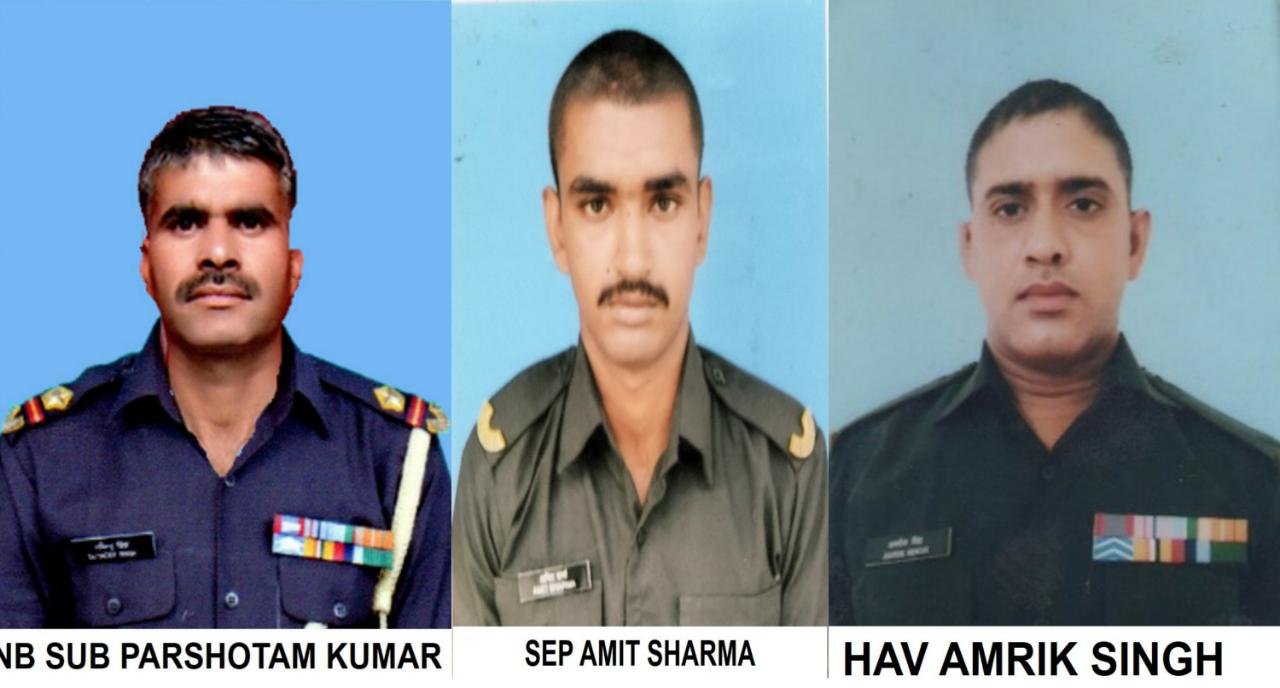 Machil Avalanche: Mortal Remains of 3 Army Personnel Retrieved