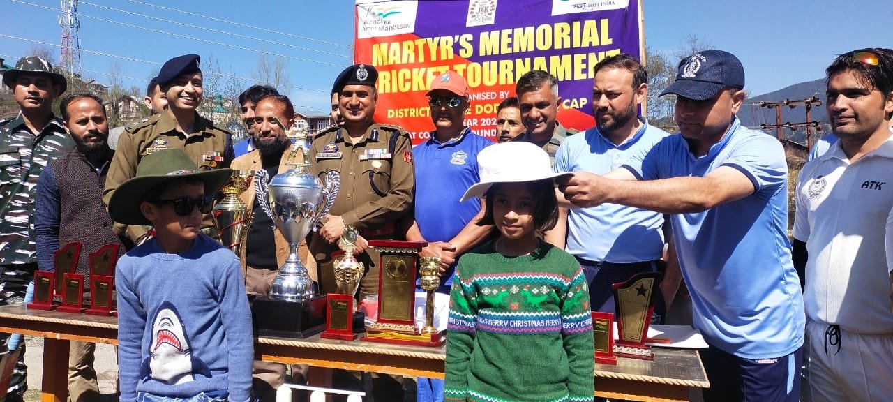 District police Doda organises cricket tournament in Bhaderwah