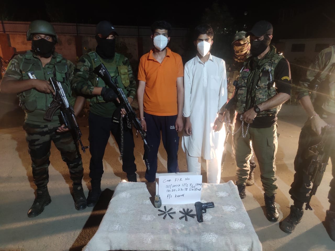 Two LeT Over Ground Workers Arrested in Baramulla: Police