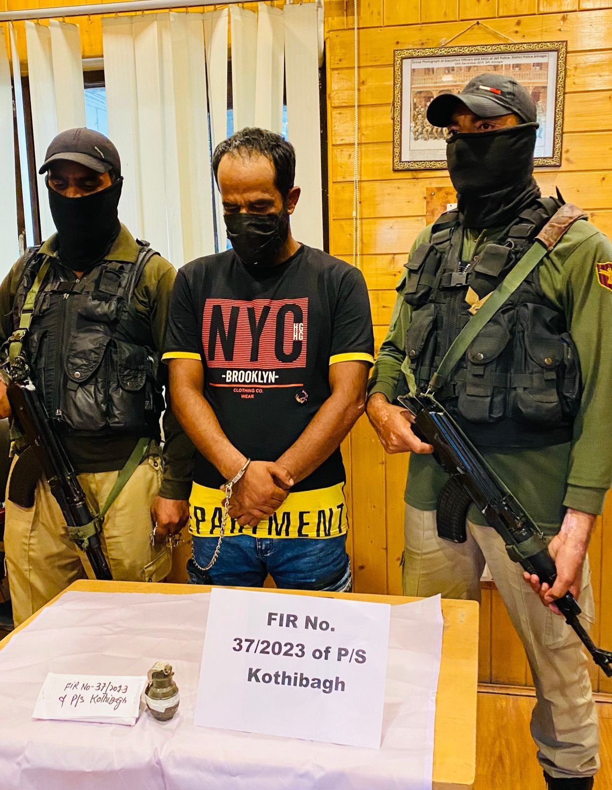 TRF Hybrid Militant Arrested in Srinagar: Police