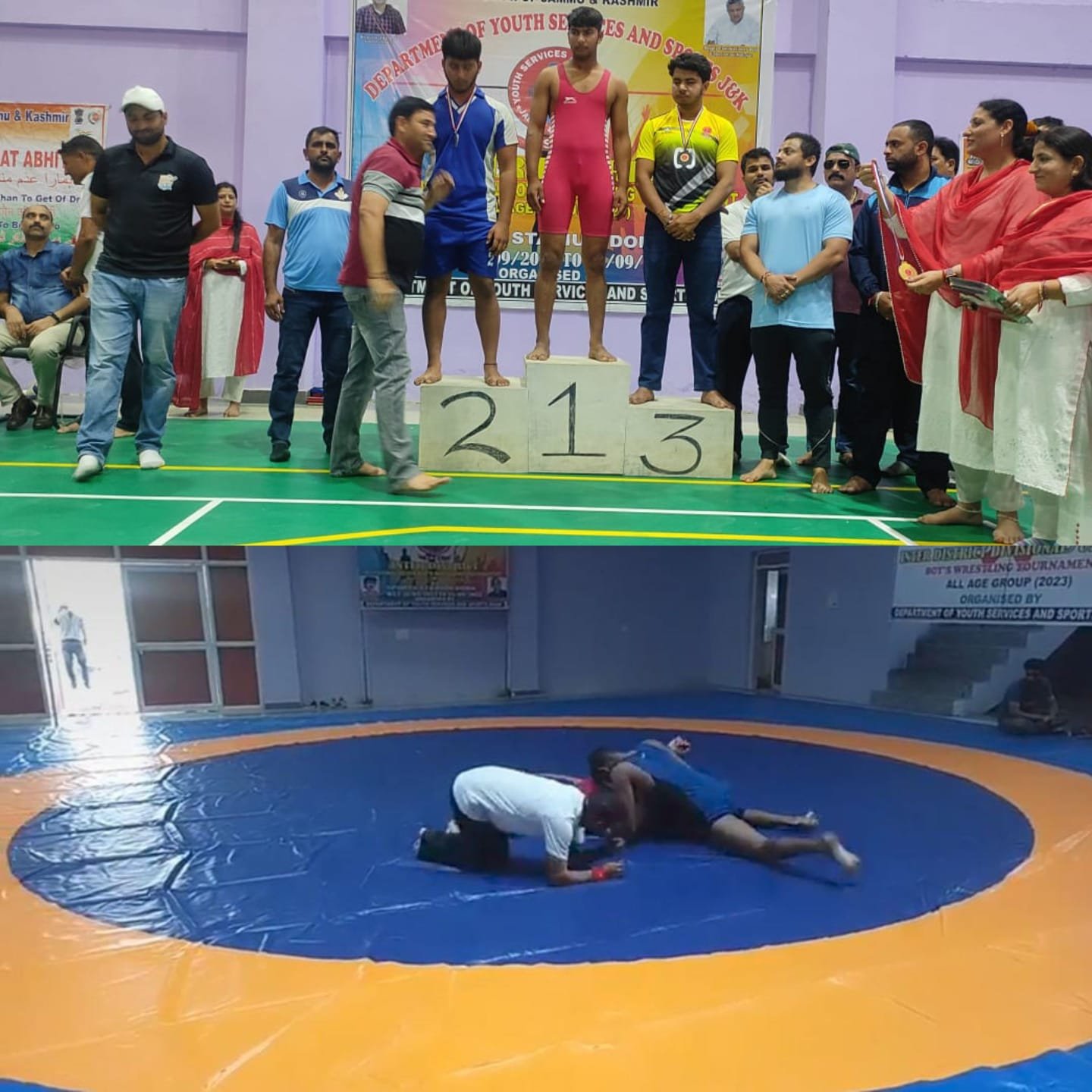 Kathua Emerges Victorious in UT-Level AAG Boys Wrestling Competition at Doda