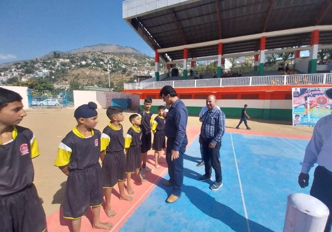 Udhampur won Divisional Level U/14 Kho Kho Championship in Doda