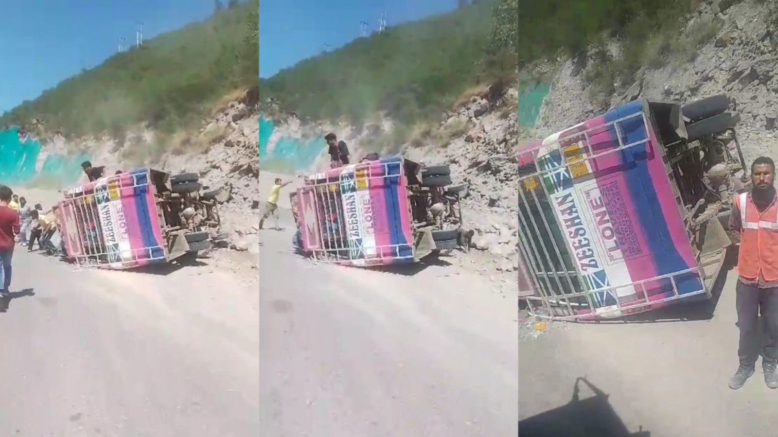 Mini Bus Overturns Near Kishtwar’s Phagumar Kandani; Several Injured