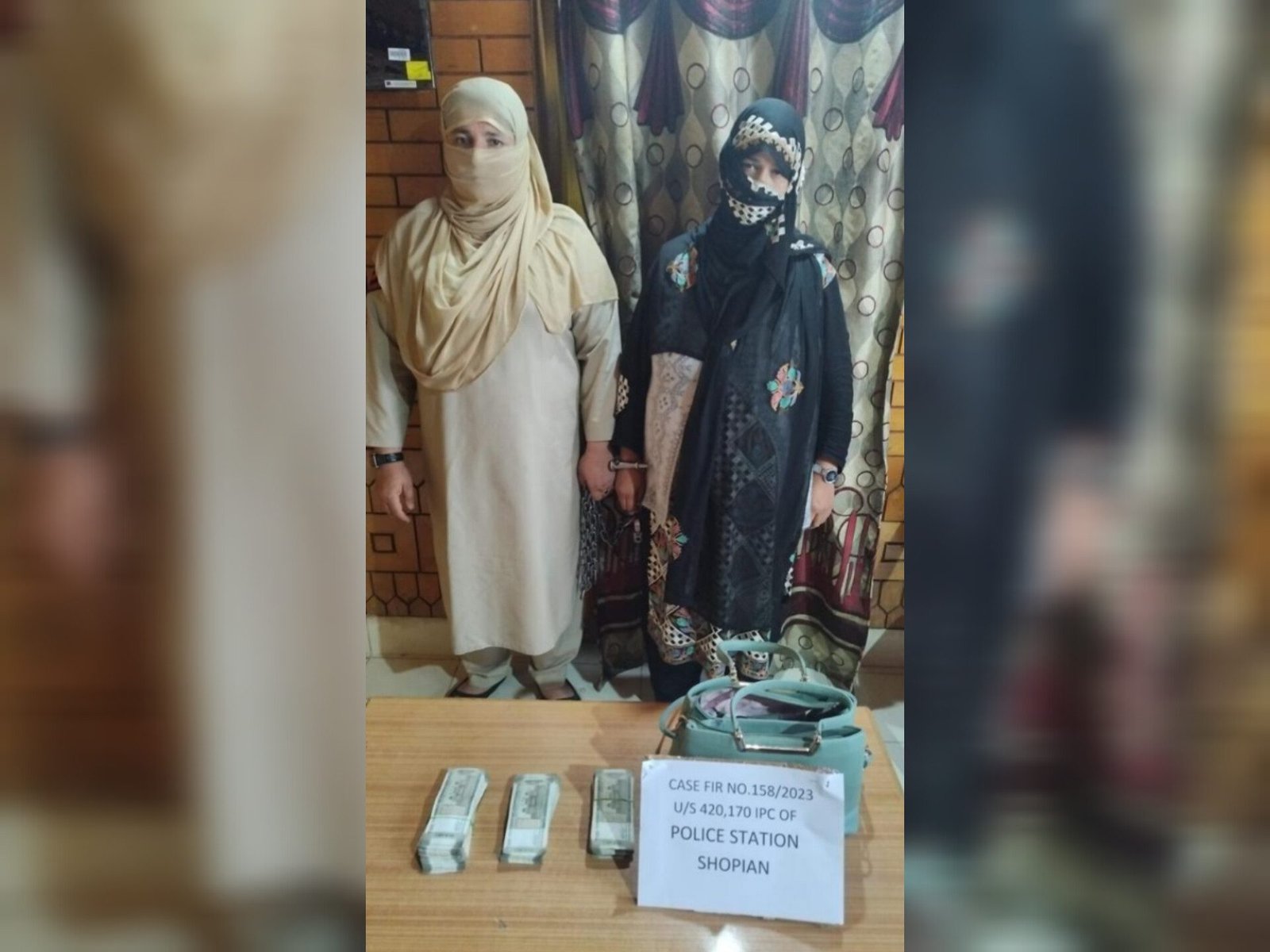 Woman, Her Ally Arrested for Extortion in Shopian, Posing as Police Close-Aides