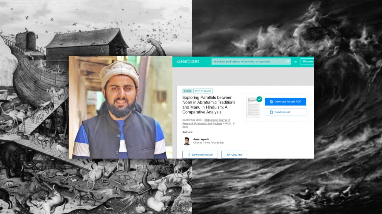 Universal Themes in Ancient Flood Narratives: A Review of Editor-in-Chief Anzer Ayoob’s Research