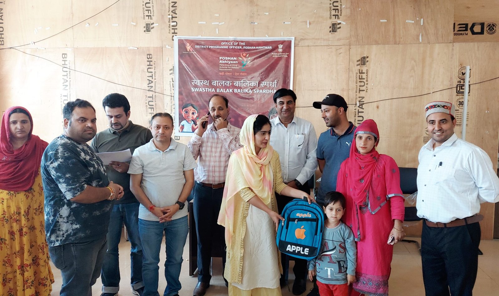 Swasth Balak Balika Sapardha Organized at PO ICDS Office Kishtwar