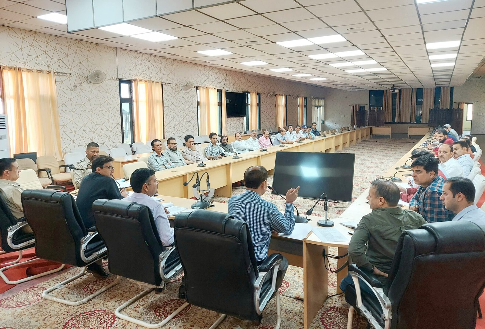 District Administration Kishtwar Reviews Arrangements for Navratri, Ramnavmi, and Dussehra Festival