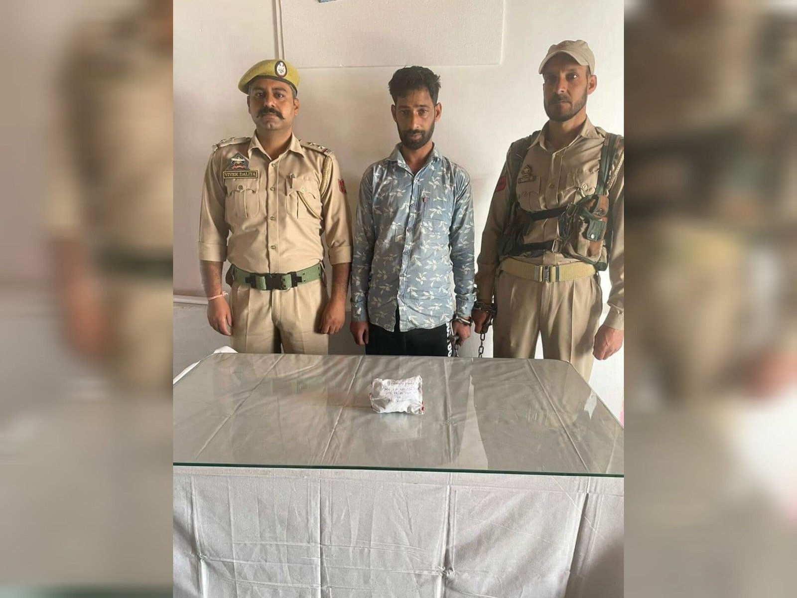 One More Notorious Drug Peddler Apprehended by Kishtwar Police