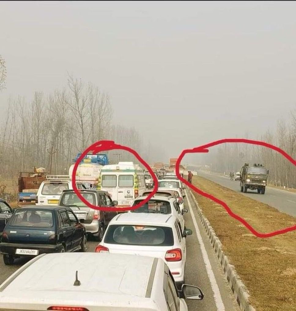 Srinagar MP Accuses GoI of “Lies” Over Traffic Restrictions During Army Convoy Movements
