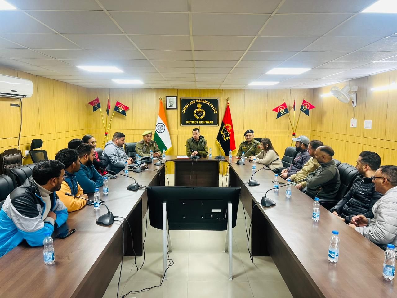 SSP Kishtwar Engages with Media Fraternity to Strengthen Police-Media Collaboration