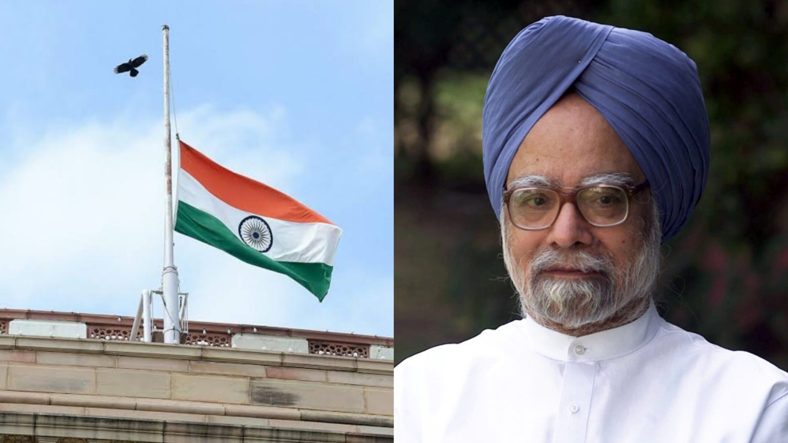 India Declares 7-Day State Mourning for Former PM Manmohan Singh; National Flag to Fly at Half-Mast