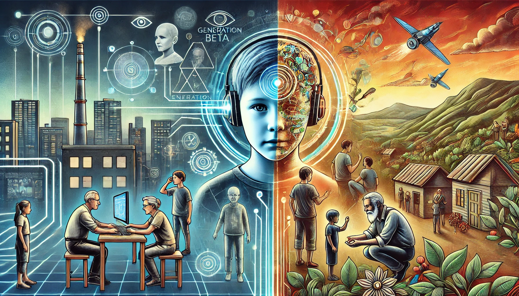 Generation Beta Begins Today: Pioneers of a Tech-Integrated Future Amid Societal Challenges