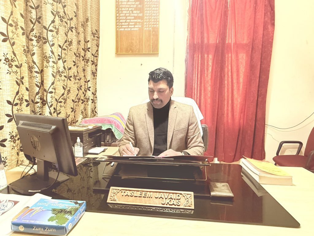 ARTO Kishtwar Assigned Additional Duties as ARTO Doda