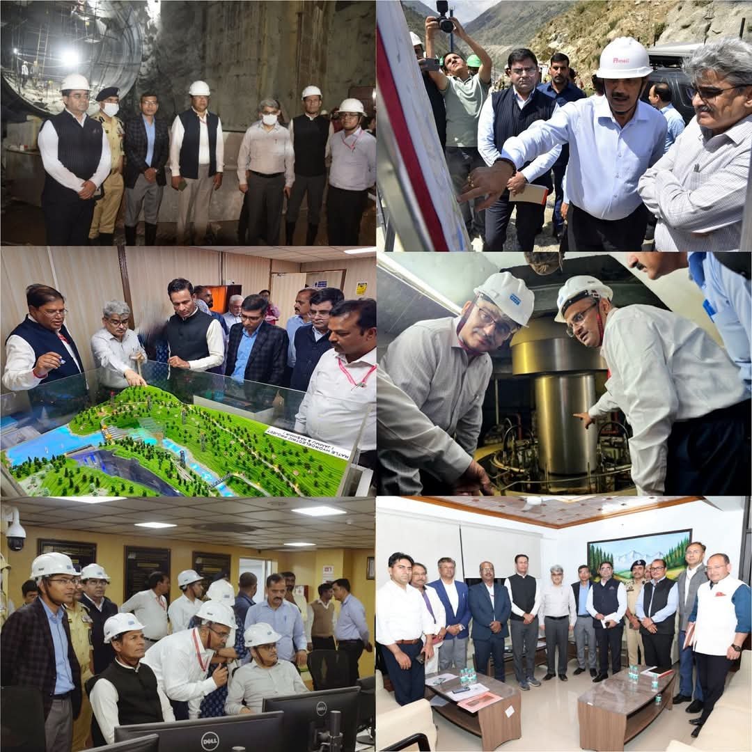 Chief Secretary Inspects Hydroelectric Projects in Kishtwar, Reviews Progress and Operations