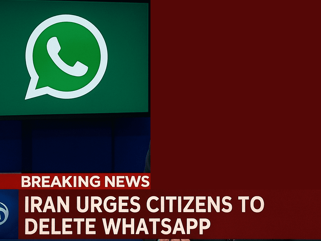 Iran Urges Citizens to Remove WhatsApp Over Data Concerns; Messaging App Denies Allegations