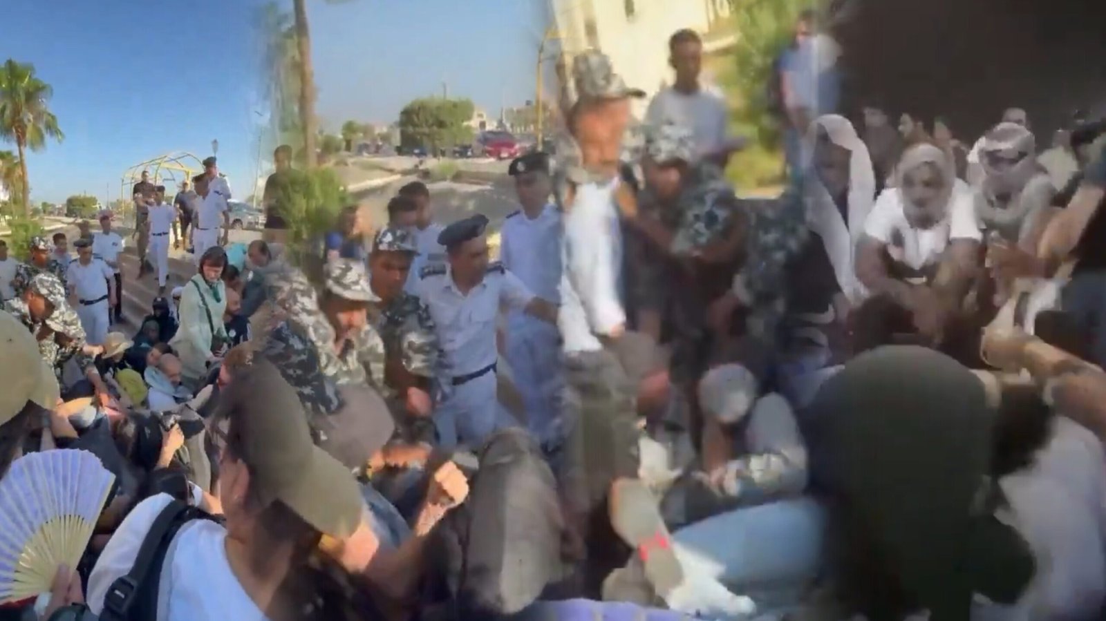 Egypt Blocks Activists’ Attempted March to Gaza Border