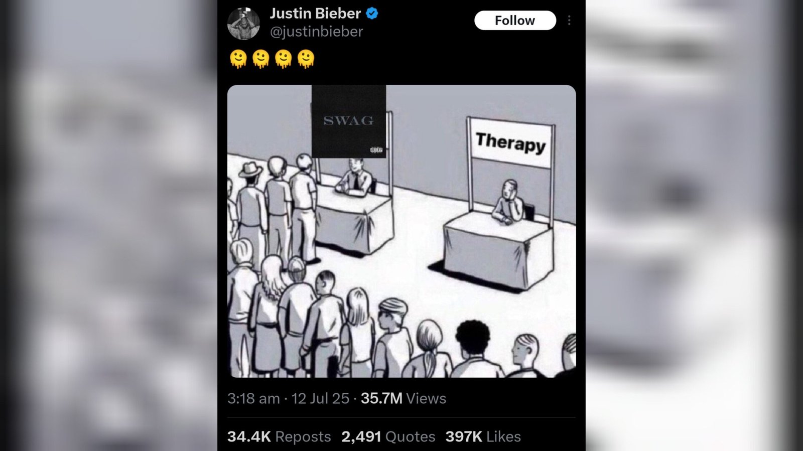 Justin Bieber’s Swag Album Sparks Meme Culture Debate on Mental Health