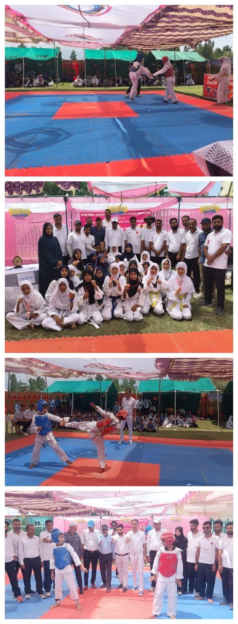 District-Level Taekwondo Competition Held in Shahgund