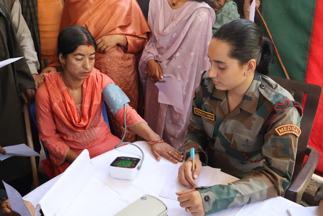Assam Rifles Holds Medical, Veterinary Camp in Doda’s Gundna