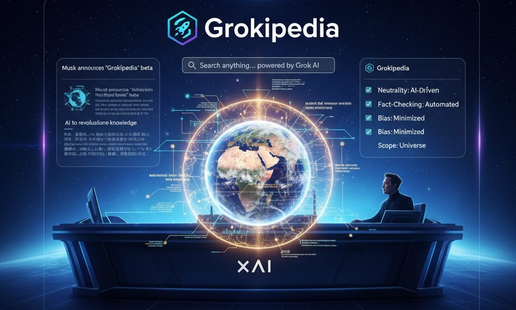 xAI to Launch ‘Grokipedia’ Beta as Wikipedia Rival
