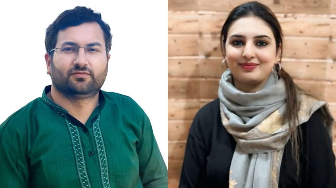 AAP Nominates Deeba Khan and Adv Joginder Singh Thakur for J&K By-Elections in Budgam and Nagrota