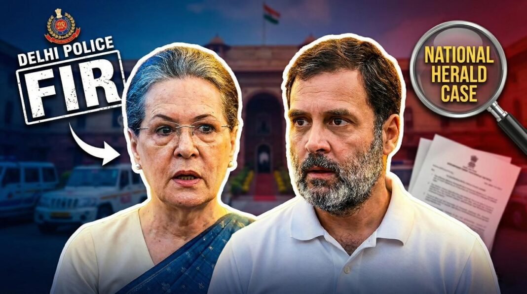 Delhi Police Registers Fresh FIR Against Sonia, Rahul Gandhi in National Herald Case