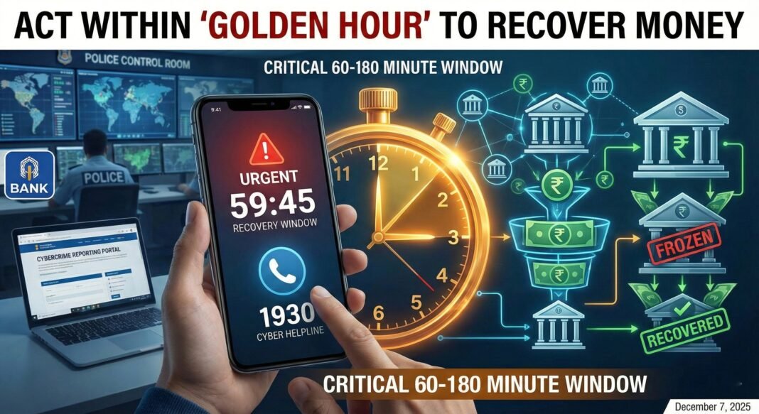 Act Within ‘Golden Hour’ to Recover Money Lost in Cyber Fraud: Experts