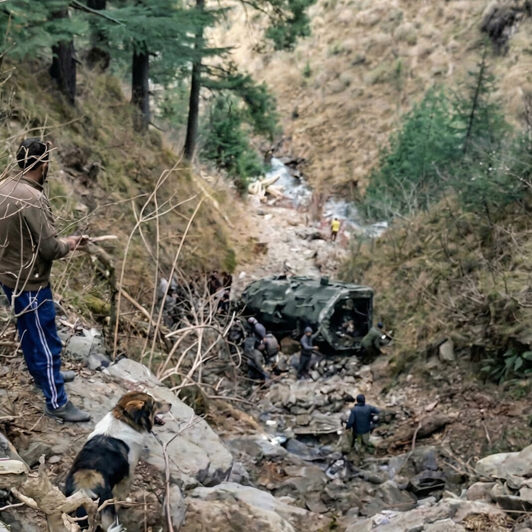 Ten Soldiers Killed, Ten Injured as Army Vehicle Plunges into Gorge in Bhaderwah