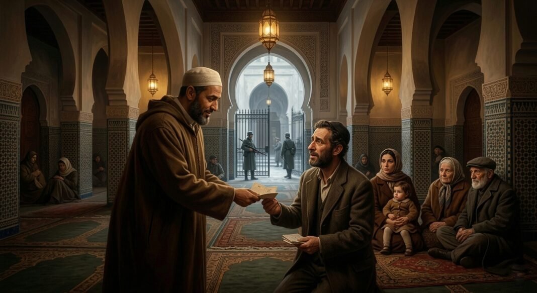 China-U.S. WWII Spy Series ‘Operation Doolittle’ Set for Busan Market Debut A Muslim man provides identity papers to a Jewish refugee family in a mosque during World War II.