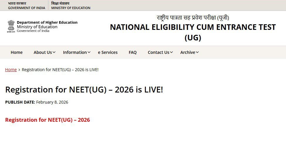 NEET UG 2026 Registration Deadline Crisis: Technical Glitches, Widespread Outrage, and Mounting Demands for Extension on March 8