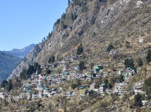 Barshaini, Parbati valley, Kullu district, Himachal, India.