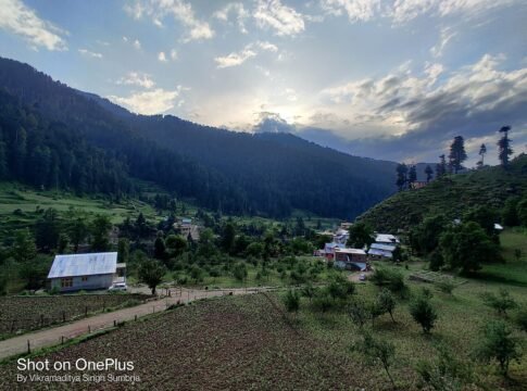 Bhaderwah Valley, near Bhaderwah in District Doda, J&K, India during summers of 2021. Bhaderwah Valley, near Bhaderwah in District Doda, J&K, India during summers of 2021.