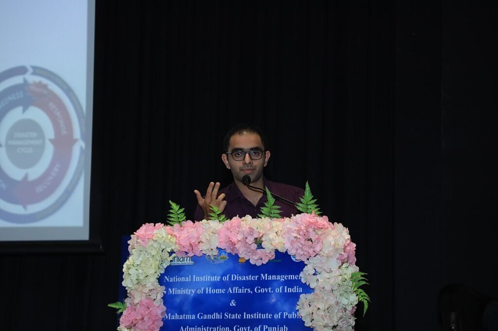 Dr Edmond Fernandes addressing Ministry of Home Affairs, Govt of India meeting